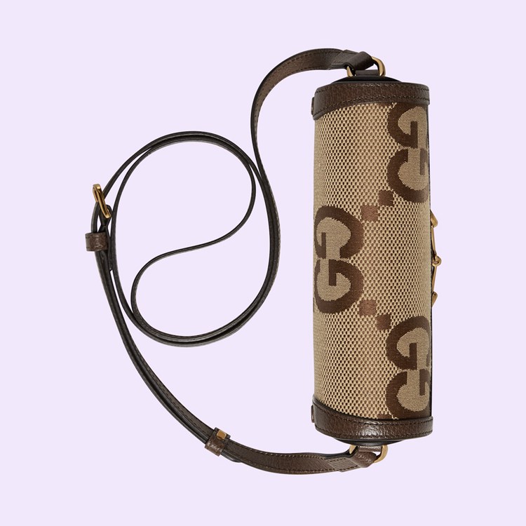699296.UKMBG.2572.012.057.0000.Light Gucci Horsebit 1955 jumbo GG mini bag
